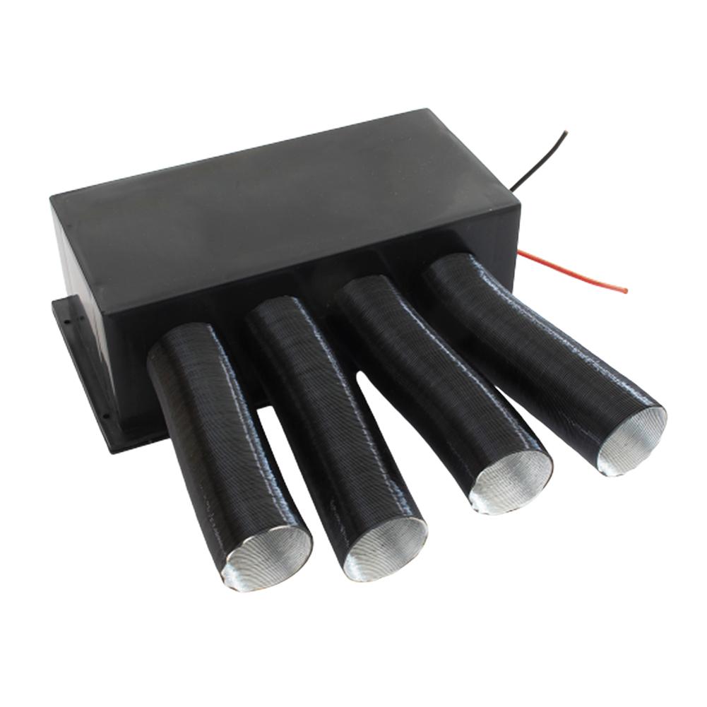 24V 4 Ports 800W Car Heater Fast Heating Defroster Windshield Defroster Demister Auto Heater For Trucks Buses Campers Caravans