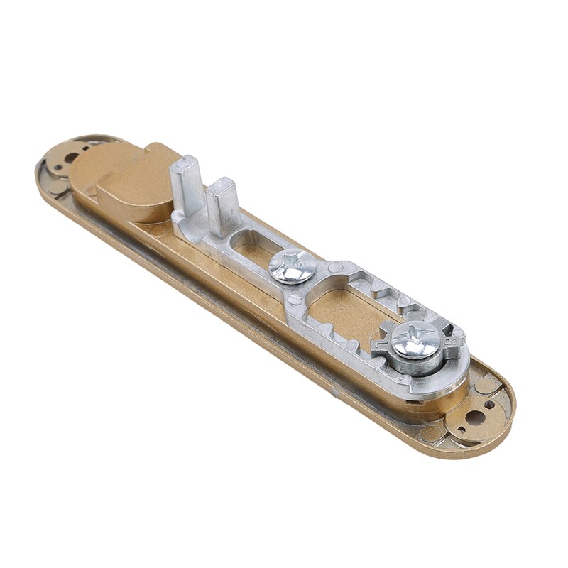 Zinklegering Venster Handvat Met Sloten Universele Deur Handvat Sleutel Vergrendeling Voor Onzichtbare Window Lock Handvat Beglazing Deur: golden