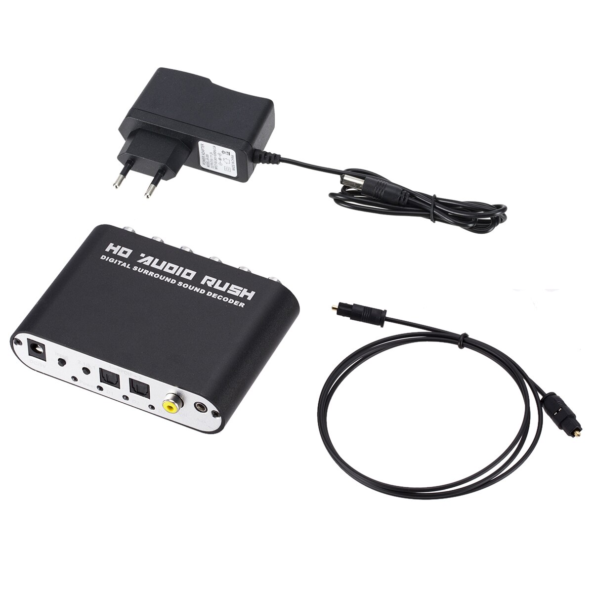 1 set digitaler koaxial-rca-hd-audio-rush- 5.1- decoder  ac3 surround-sound-konverter: Eu