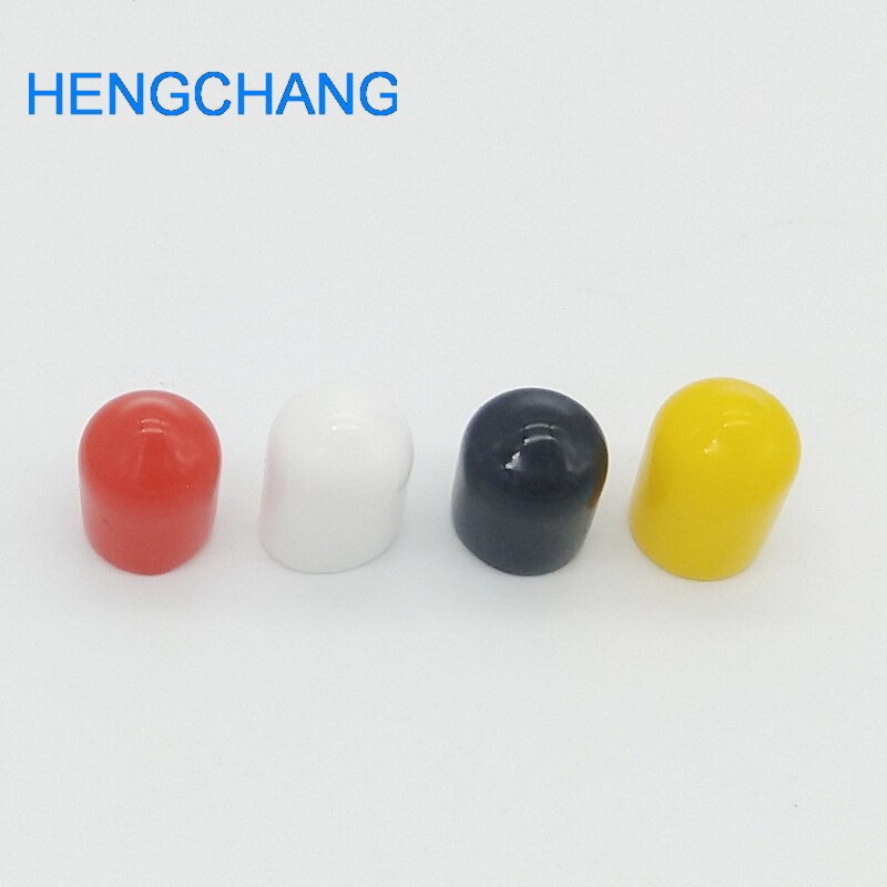 8mm inner diameter protective cover Rubber Covers Dust Cap for metal tubes Hose End Cap Screw Thread Protector Cover 100pcs