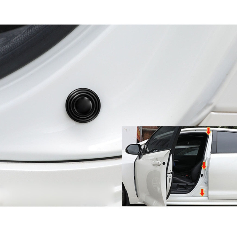 Guarnizioni antirumore muto ammortizzanti universali Protezione paraurti Adesivi protettivi per paraurti porta auto per auto camion SUV