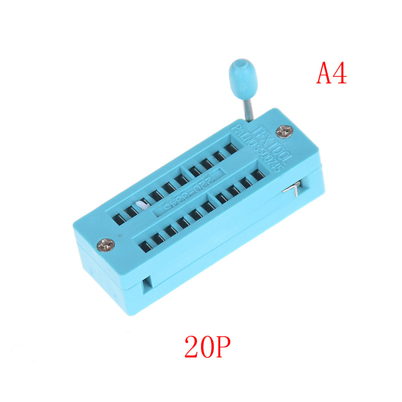 1pc 14/16/18/20/24/28/32/40 Pin IC Test Universal ZIF Socket Universal IC Test Universal ZIF Socket