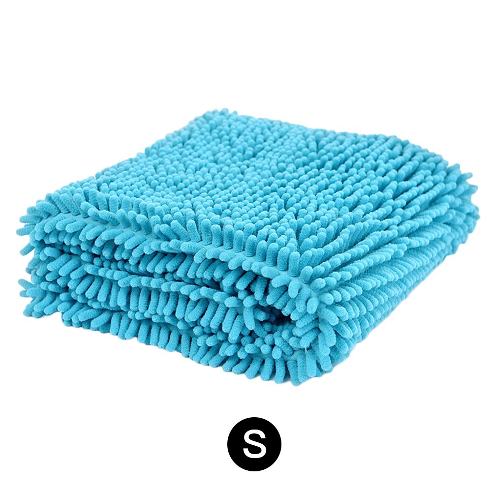 Toalla de baño de mascotas de fibra, toalla de secado multipropósito para gatos y perros, toalla de secado para masaje y secado de cabello, toalla para gatos, suministros para perros mascota: 02 / L