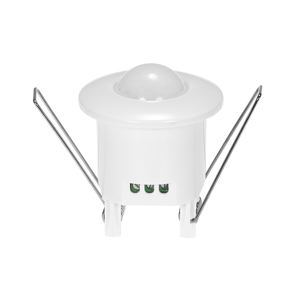110V 220V Mini Infrared Motion Sensor Switch PIR Motion Sensor Movement Activated Recessed Ceiling Senor Delay Time Adjustable