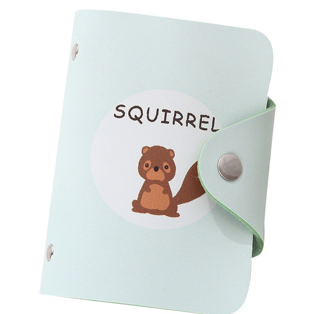 Style coréen mignon Animal porte-carte s multi-carte paquet cas fille pratique carte étui Kawaii porte-carte #3 $: C