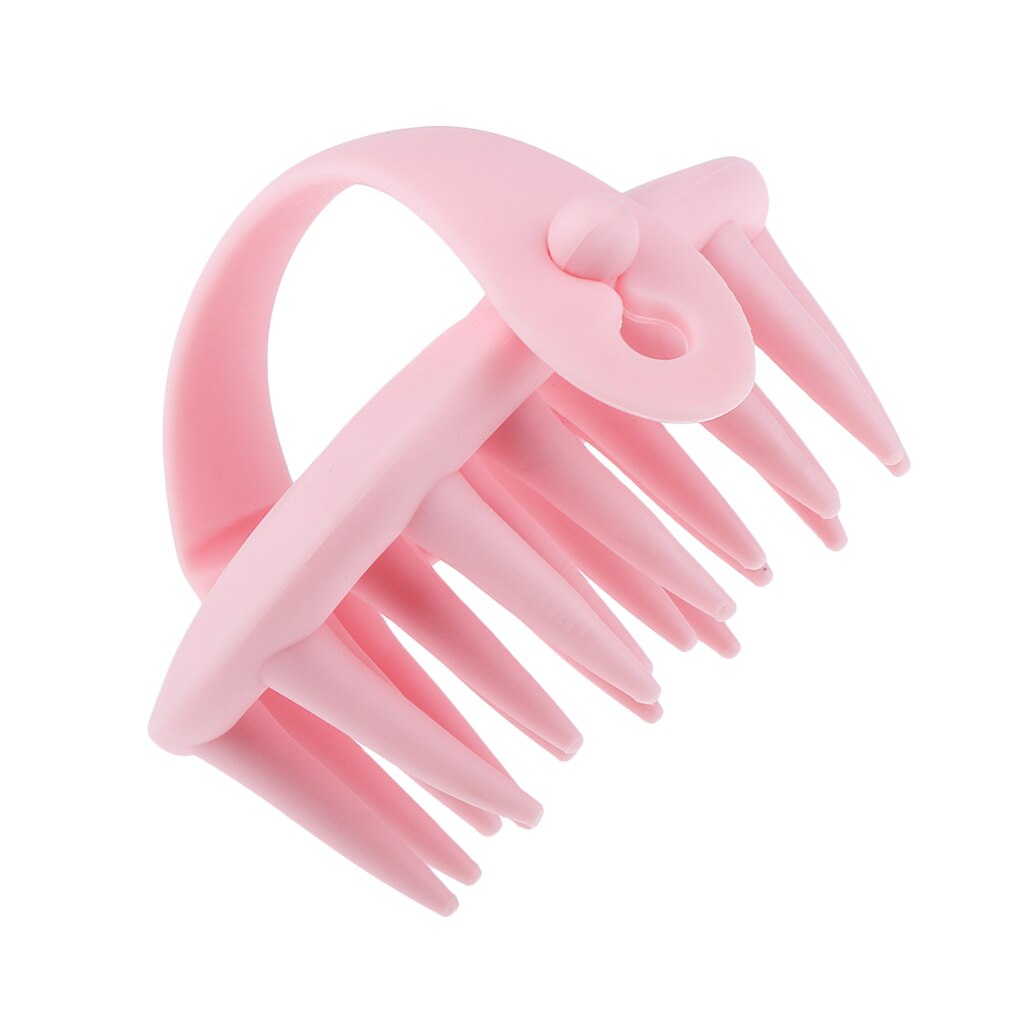 Hårbotten massager mjäll borste silikon schampo hårborste hårvård styling