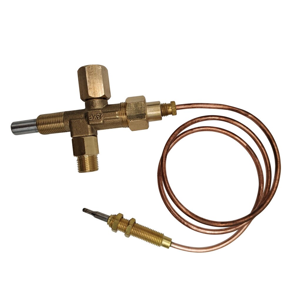 Gaspumpe varmelegeme dele lpg skub kontrolventil  m12*1 med termoelement 600mm hele sæt