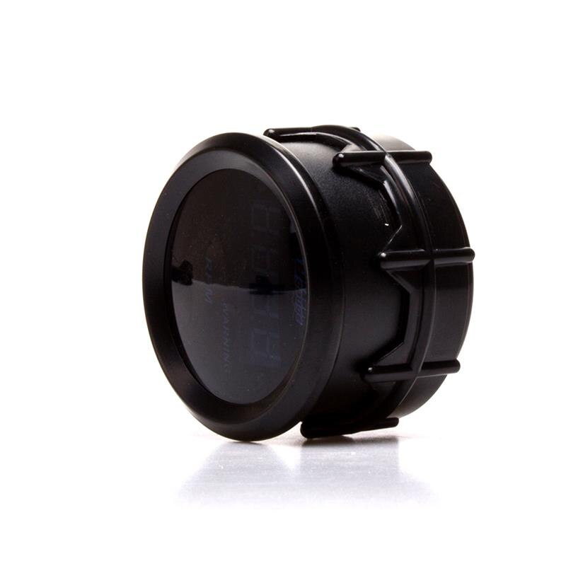 Digital turbo boost gauge bar type 2 tommer 52mm auto bil blå led turbo boost meter med sensor manometri turbo bar tryk