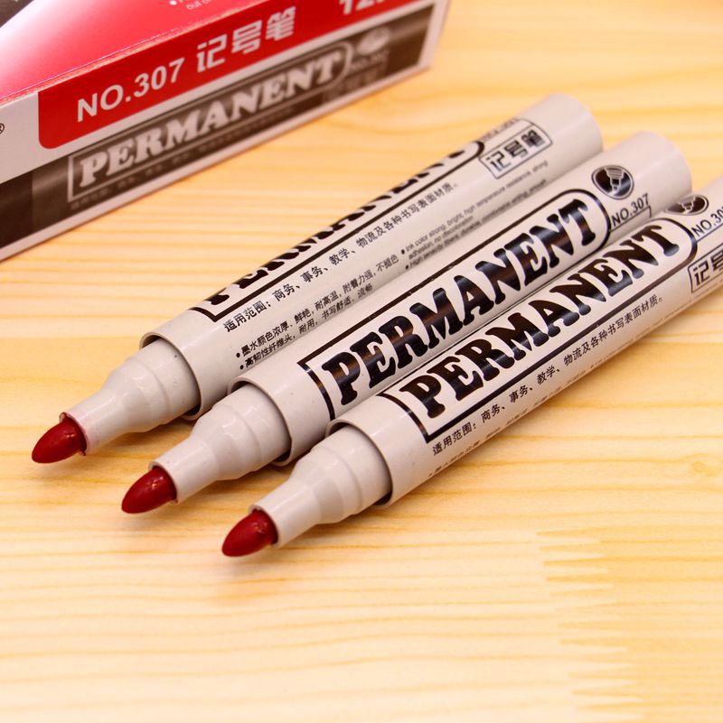 Single Tip Permanent marker pen Logistics marker with oil based ink
