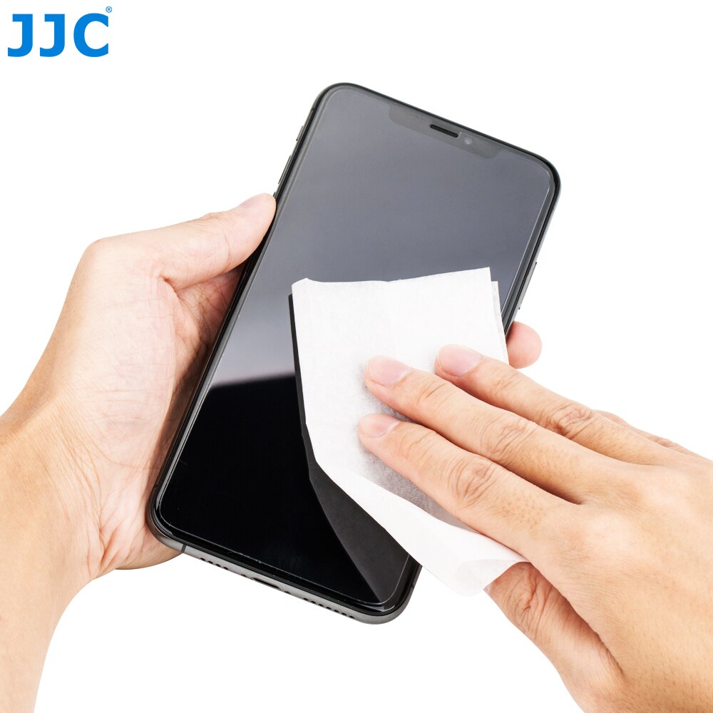 JJC CL-W110 110PCS/LOT Moist Cleaning Wipes Safe And Gentle For Streak-free Cleaning For Camera Lens, Smart Phone, Eyeglass