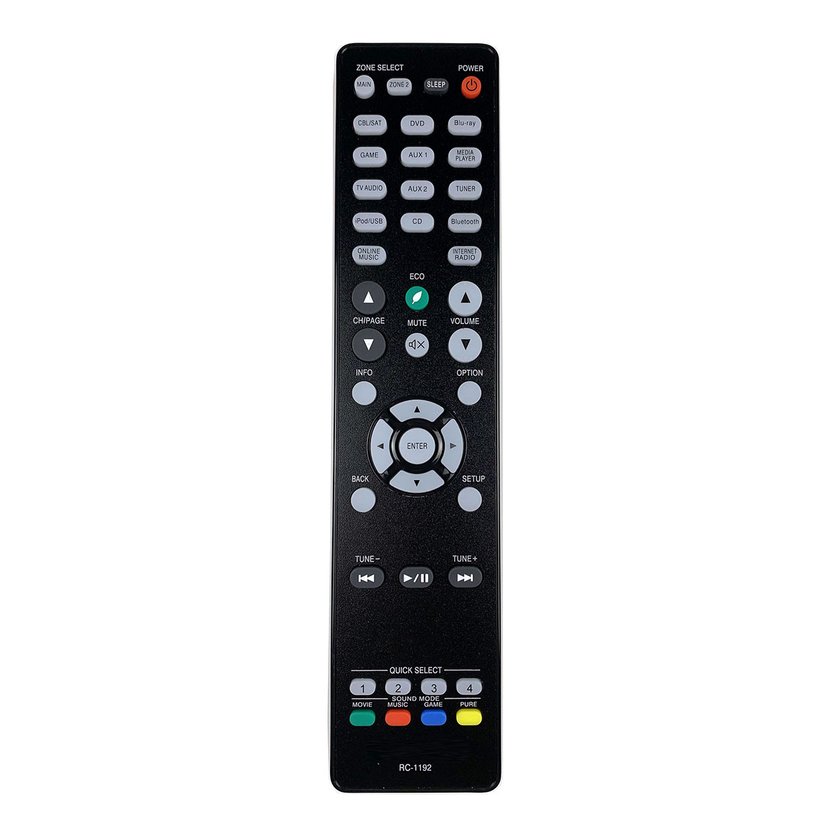 Remote Control For Denon RC-1184 RC-1192 RC-1193 RC-1196 RC-1216 AVR-S640H AVR-S700W AVR-X2200W AVR-X3200W AVR-S510BT AVR-S500BT