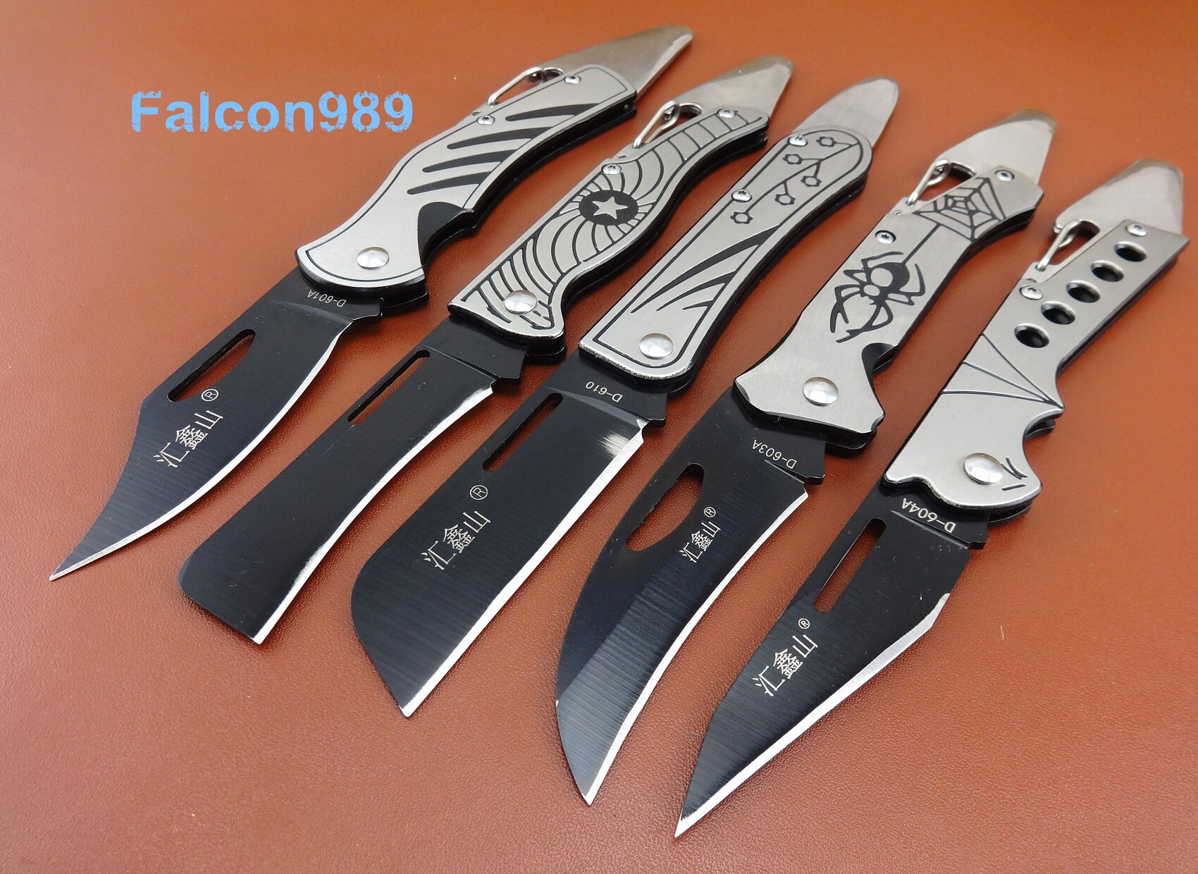 8kinds Leather Craft Skiving Carve Cut Cutter Knife Crease Polishing Shaping 2in1 Tool - Punch Chisel Pricking Iron Needle Edger