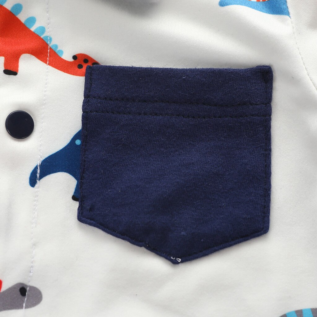 Baby Jongens Kleding Romper Zomer Dinosaurus Romper Jumpsuits Outfits Kleding Korte Mouw Jumpsuits Kid Kleding
