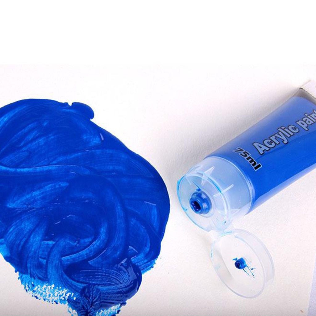 Tube de peinture acrylique 75ML étanche enfant dessin Graffiti sur