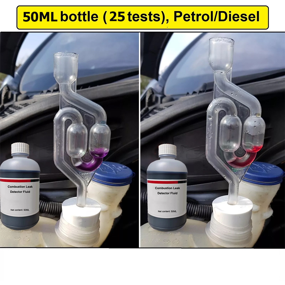 Testeur de fuite de Combustion, outil détecteur pour joint de culasse, fuite de gaz de Combustion, contrôle du moteur, outil de Diagnostic, accessoires de voiture