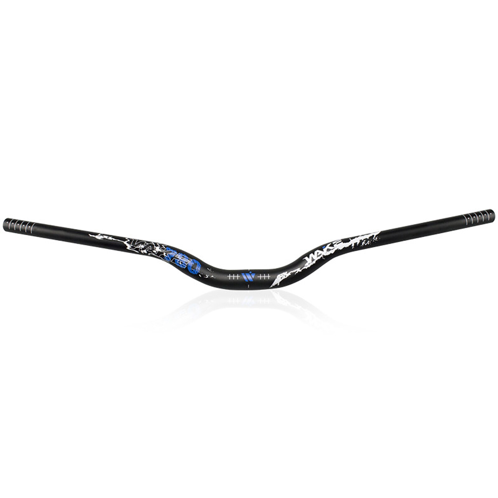 Tragen-Besteändig Fahrrad Lenker 780x31,8mm Mountainbike Lenker Ultra Lange Griff Bar Aluminium Legierung Steigleitung für fahrrad: Blau