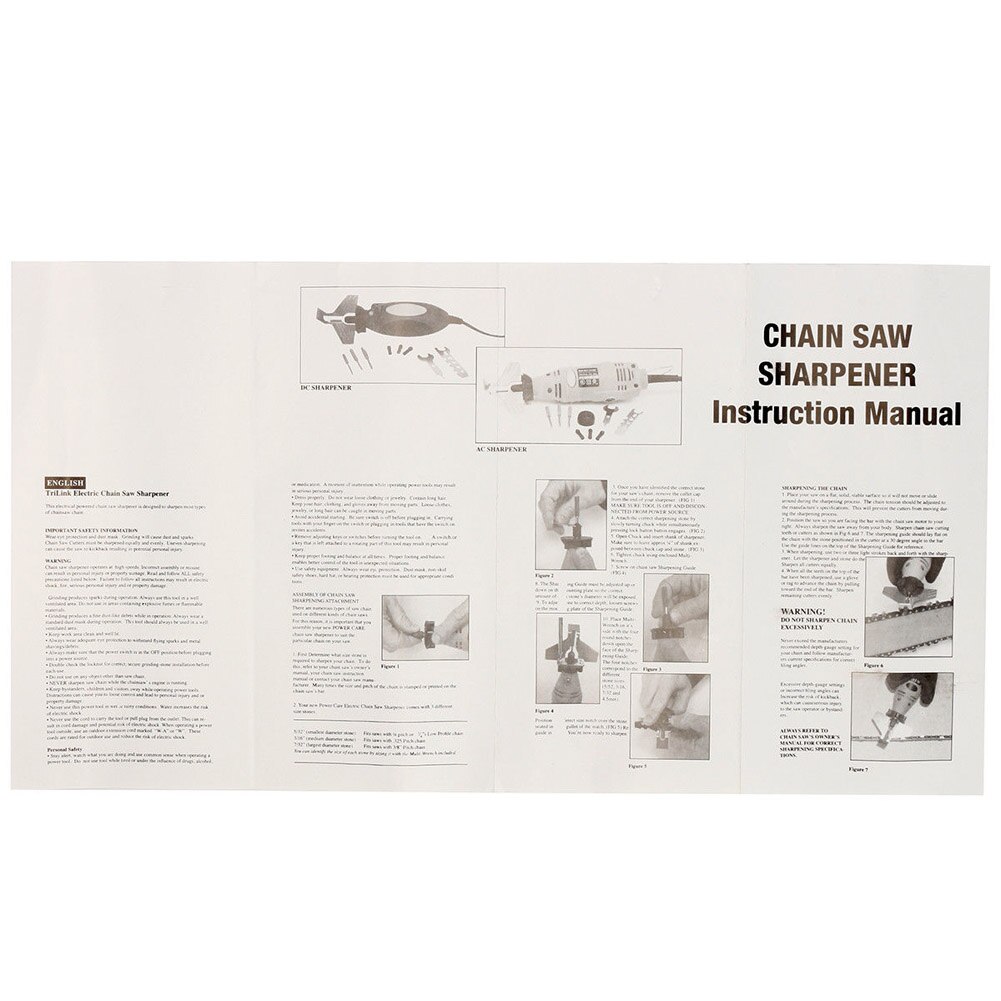 DC 12V Chain Saw Sharpener Chainsaw Electric Grind... – Vicedeal