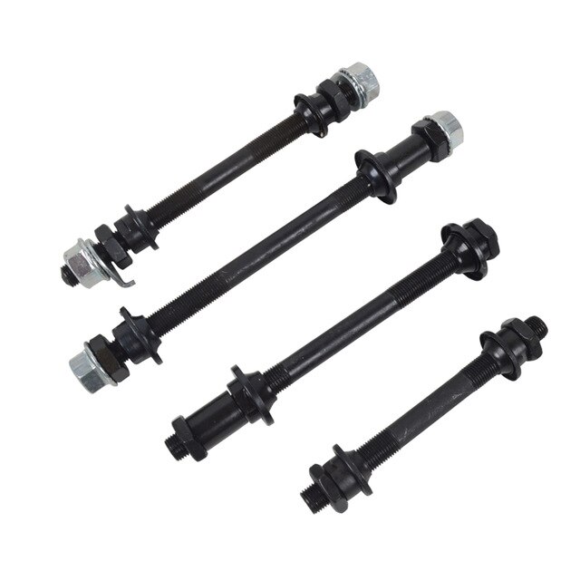 Mountain Bike Hub Shaft Hollow Shaft Bicycle Solid Shaft Front Rear Hub Axis Mountain Bike Shaft Lever