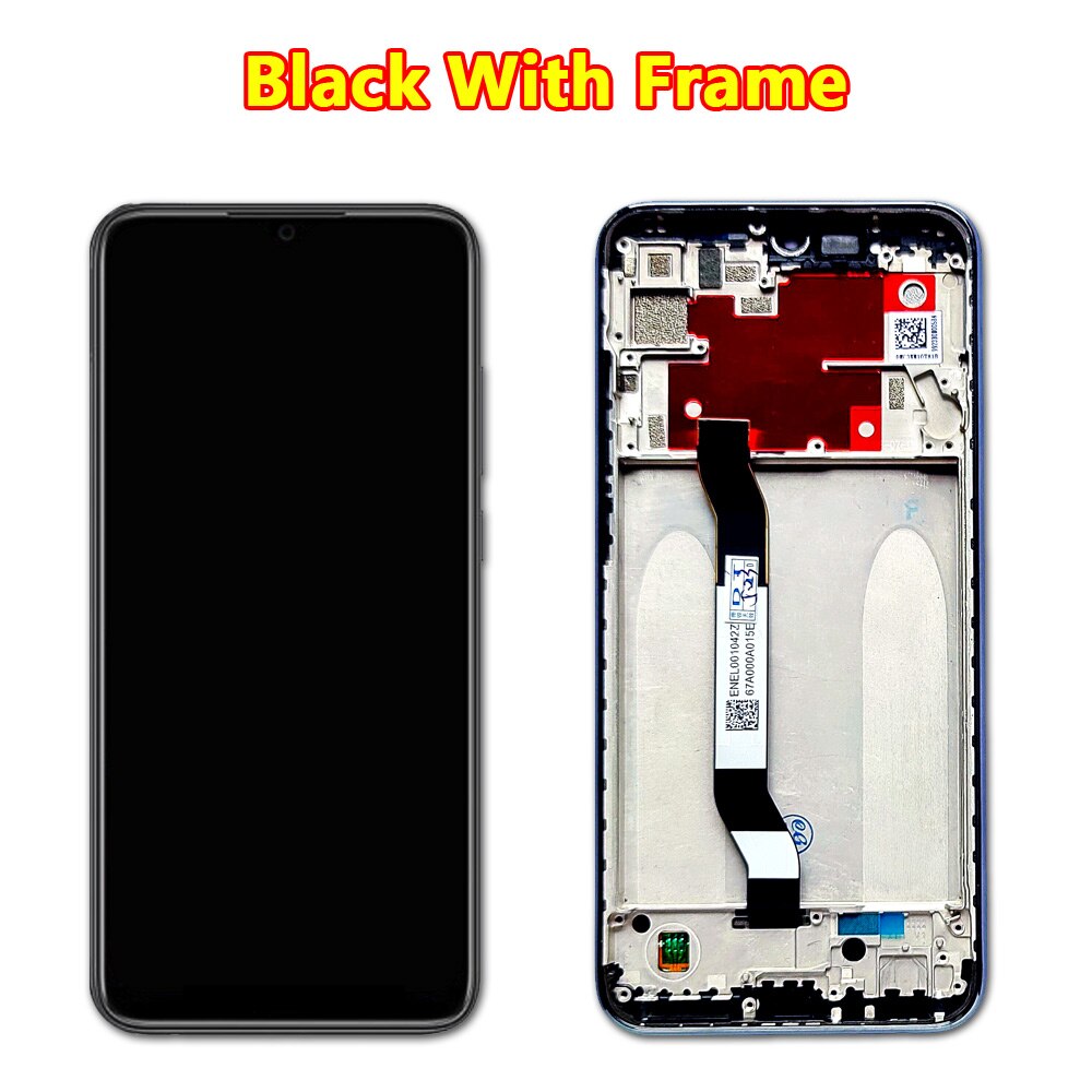Originele Lcd Scherm Voor Xiaomi Redmi Note 8T 6.3 Inch Digitizer Vergadering Touch Frame Voor Redmi Note 8T global M1908C3XG Display