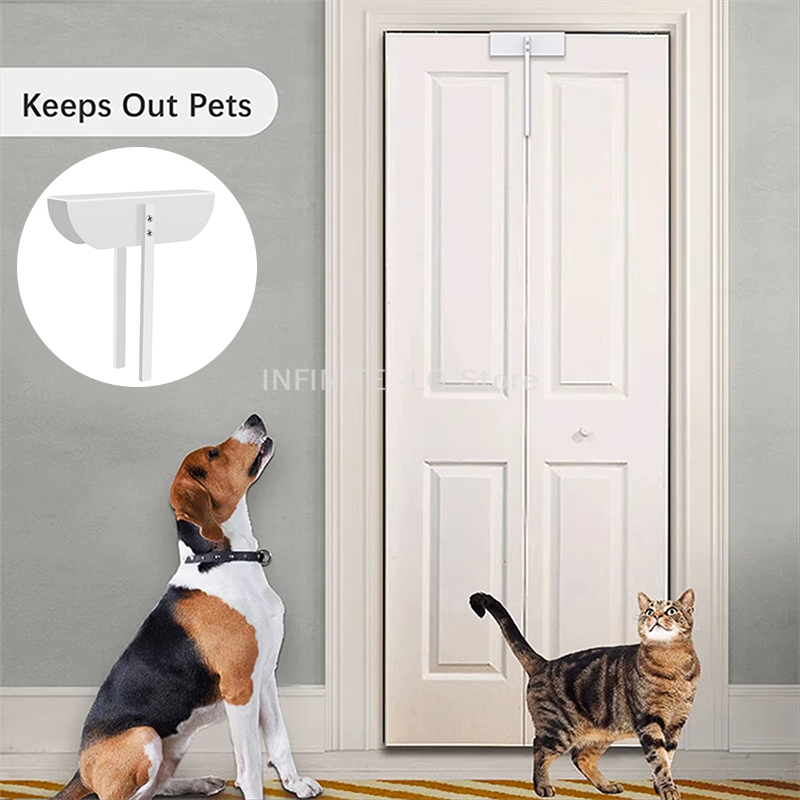 Bifold Door Lock, Pantry Lock Portable Closet Door Lock Double Door Child Lock For Pantry, Laundry Room