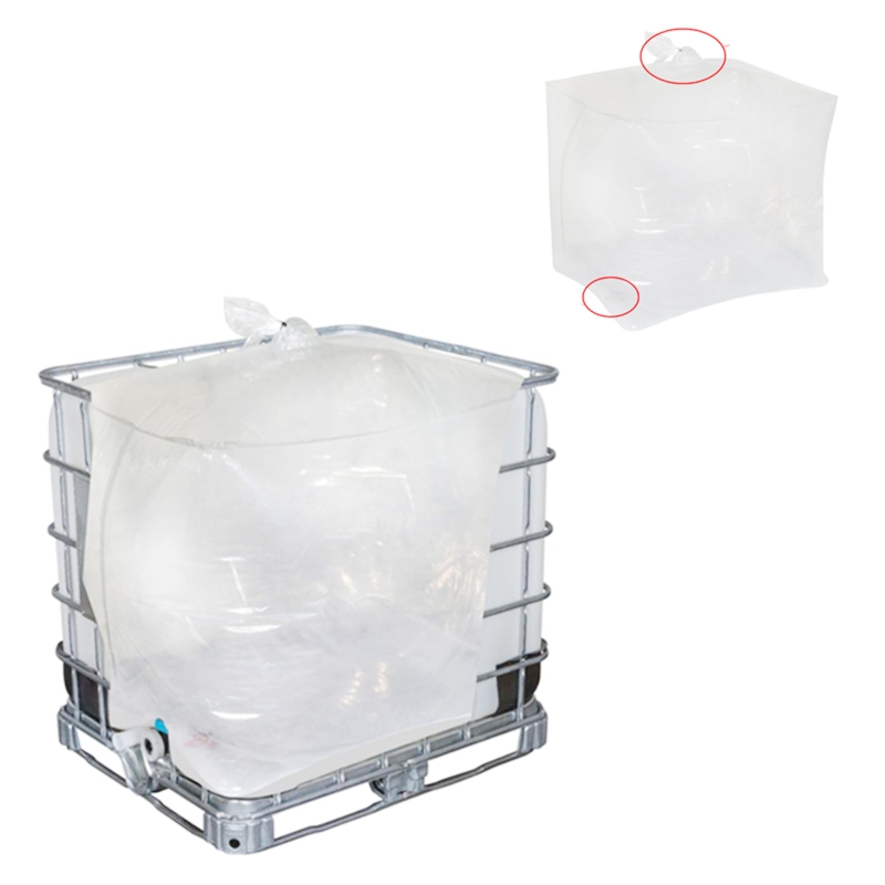 IBC Cover Ton Barrel Inner Bag Anti-Fouling Pouch Liner Protective Hood Cover Garden Water Tank Container