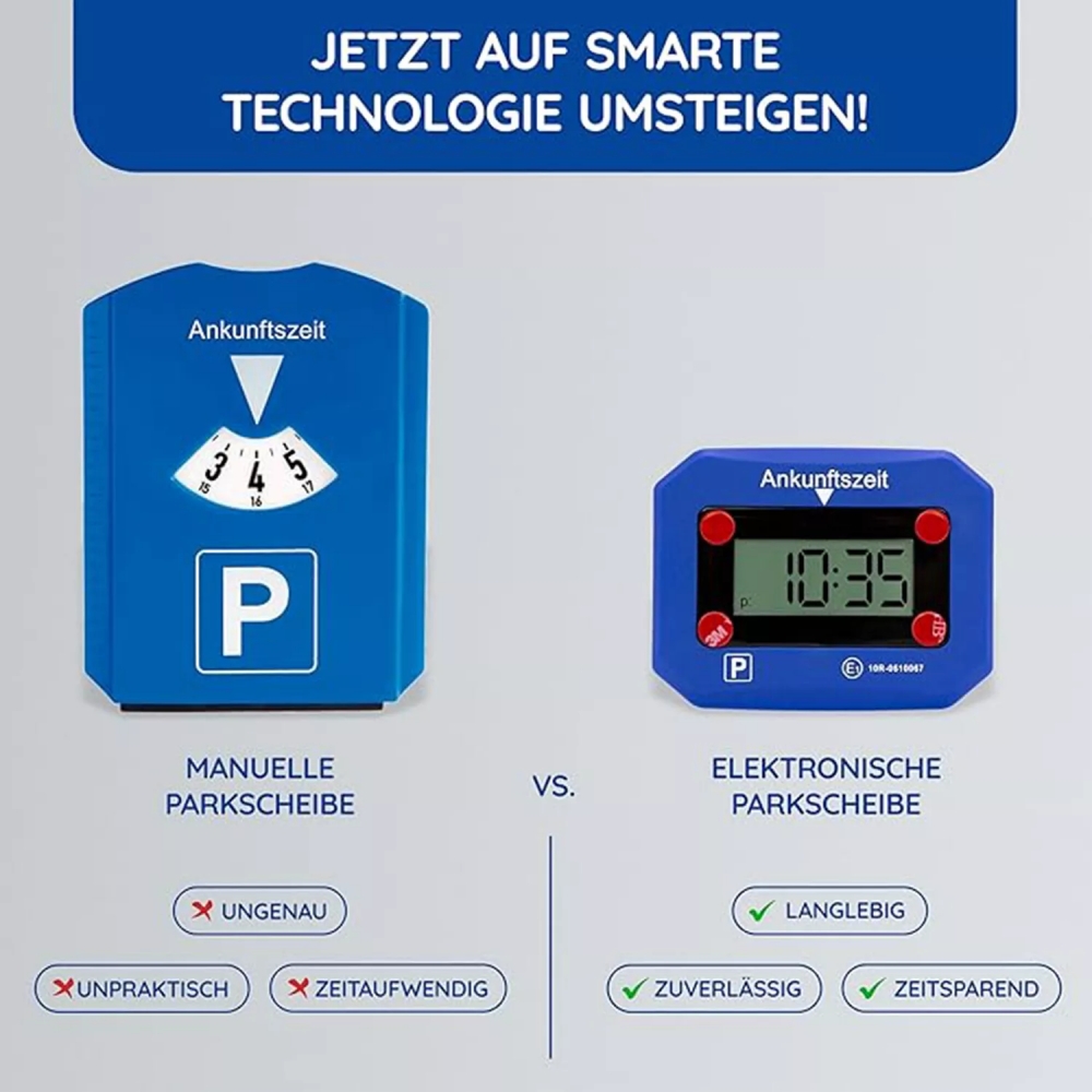 Mini véhicule disque de stationnement de voiture minuterie horloge affichage du temps d disque en plastique outils de temps de stationnement Portable voiture minuterie de stationnement horloge
