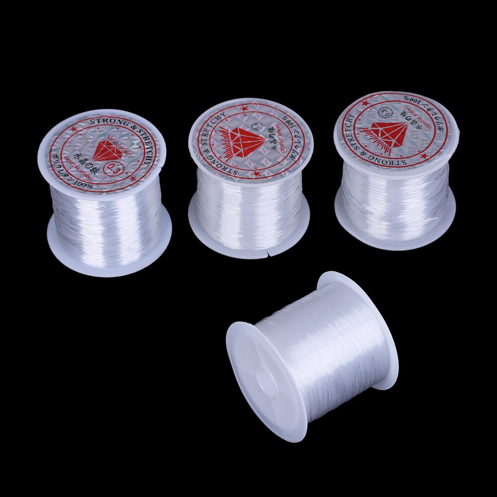 1Pcs Crystal Nylon Braided Fishing Line Strong Multifilament Thread Super Power Fish Line Wire PE Nylon Line Fishing Accessories