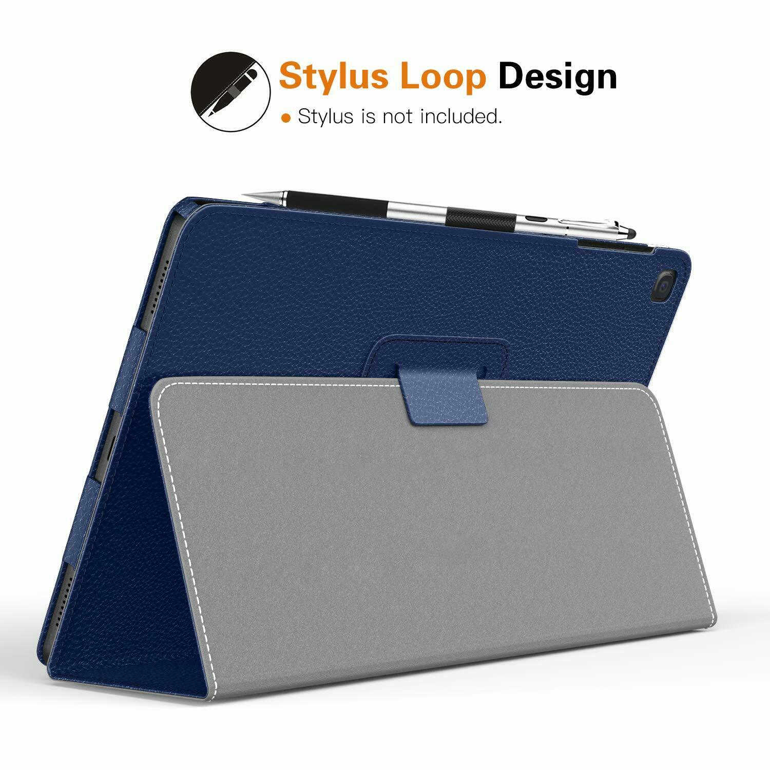 Do tabletu Samsung Galaxy Tab A7 2020 etui do Galaxy Tab A7 SM-T500 SM-T505 SM-T507 Funda pokrywy skrzynka Conque Capa + Film + długopis
