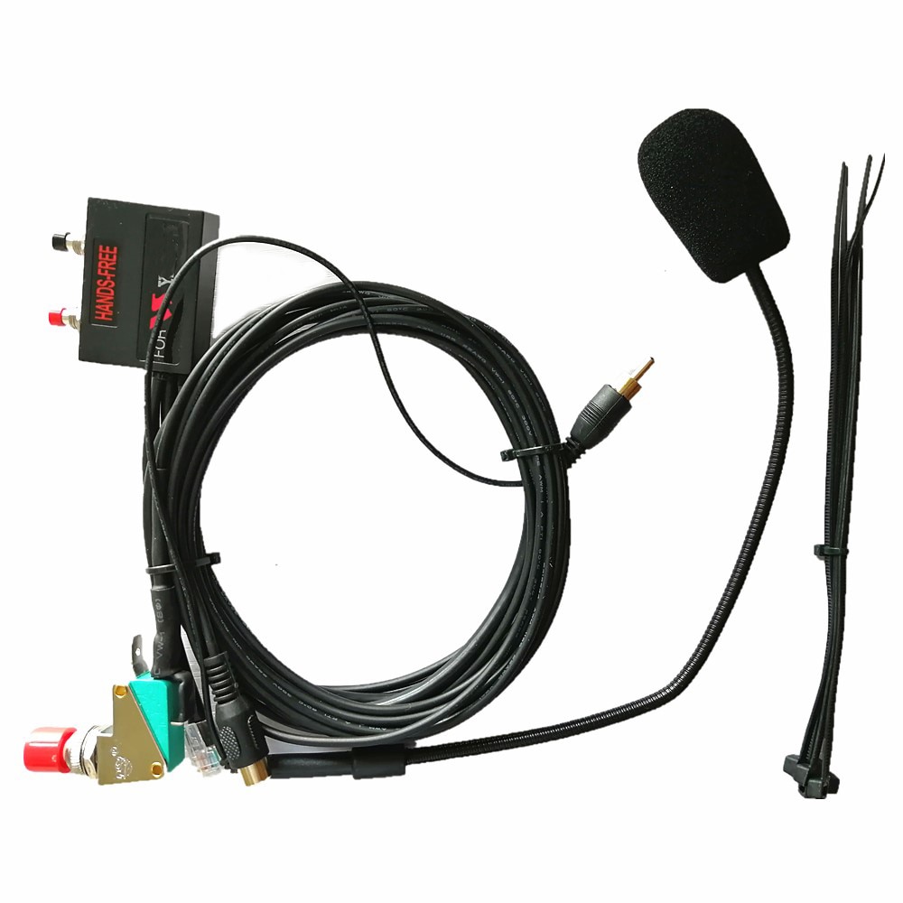 Håndfri mikrofon mikrofoner til yaesu ft -1907 ft-7800 ft-7900r ft -8800 ft-8900r radio walkie talkie tilbehør