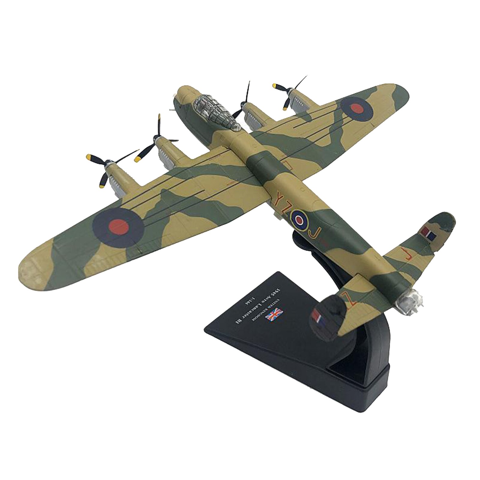 1: 144 Scale Lancaster B1 Bomber Fighter Model Airplanes for Friends