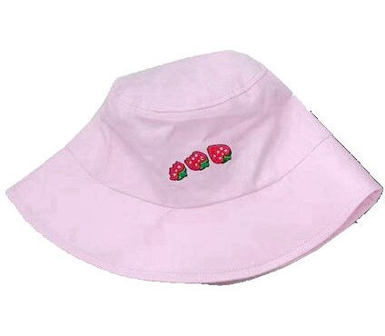 Bnaturalwell enfants seau chapeau Sunbonnet enfants plage chapeau garçons filles été chapeau couture modèle tutoriel coton panama H026D: H020D  Pink