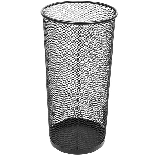 Paraguero Moderno Grande metalico 50x26 cm Gris: Negro