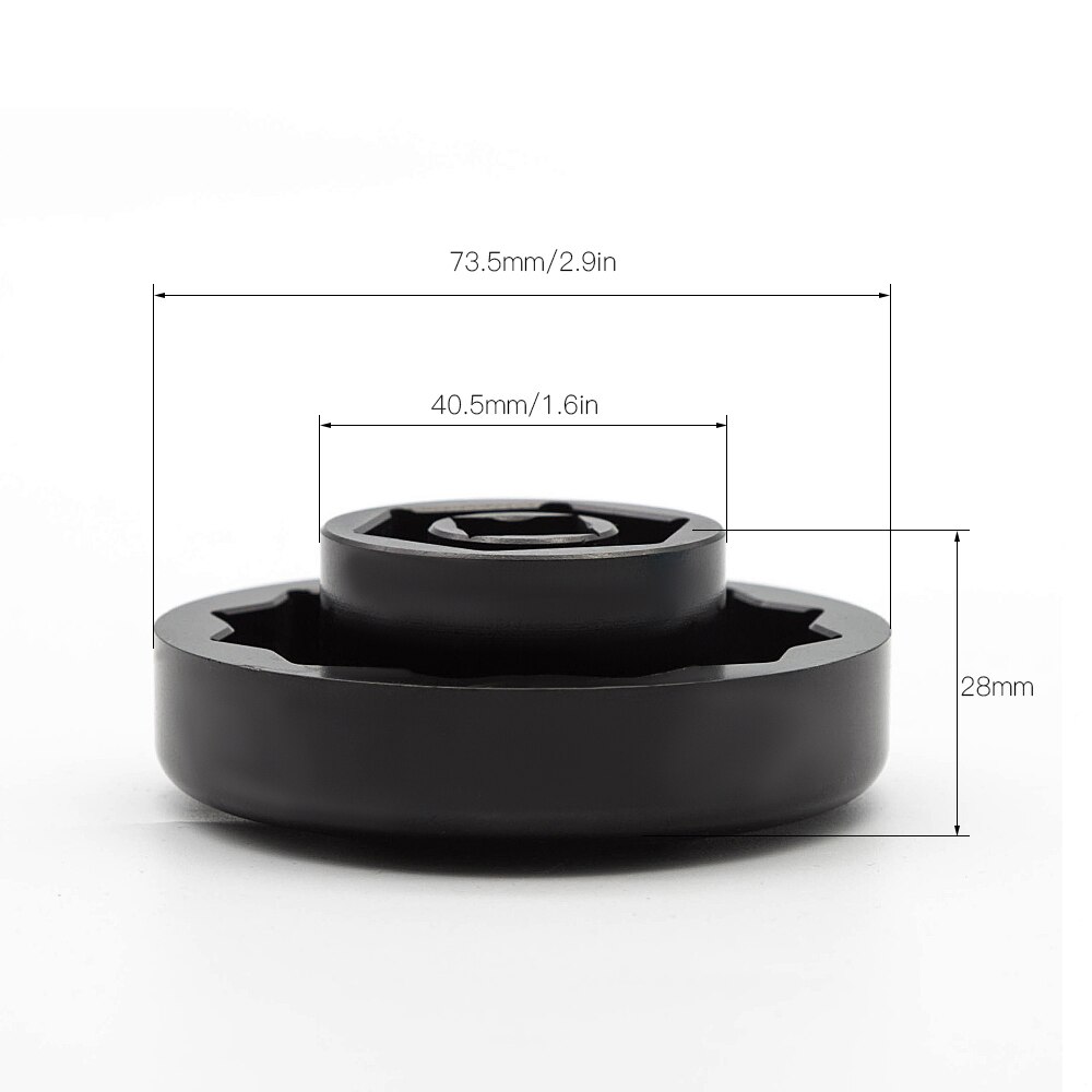 55Mm+30Mm Motorcycle Wheel nut sleeve tool Wheel Nut Socket Tool Wheel Nut Sleeve Tool Black Wheel Sockets Wheel nut sleeve tool