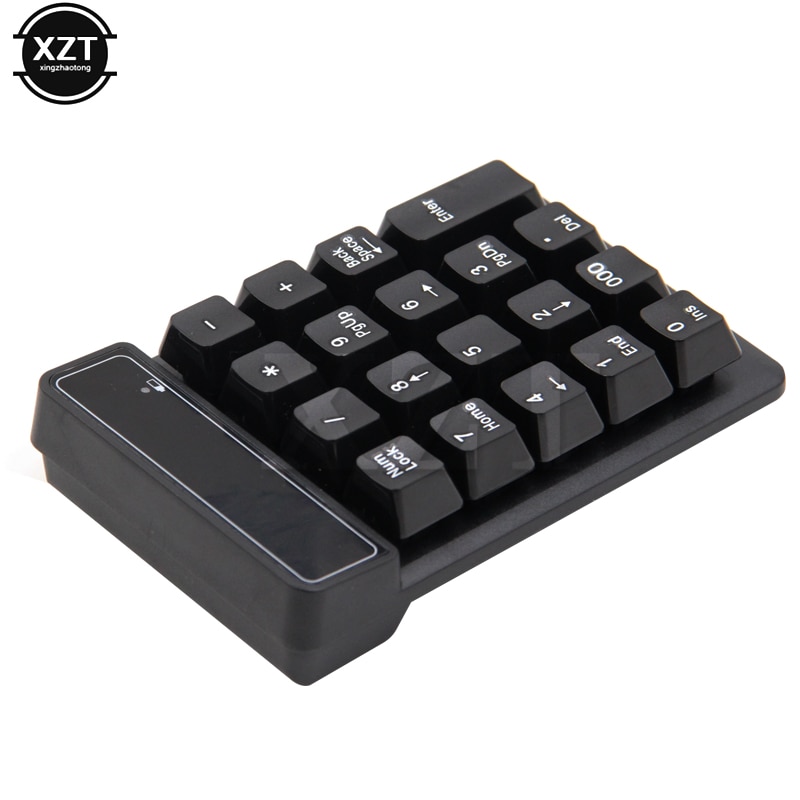 USB Mechanical Wireless numeric keypad Keyboard 19 Keys Mini number keycaps Numpad Keyboard For iMac/MacBook Air/Pro Laptop