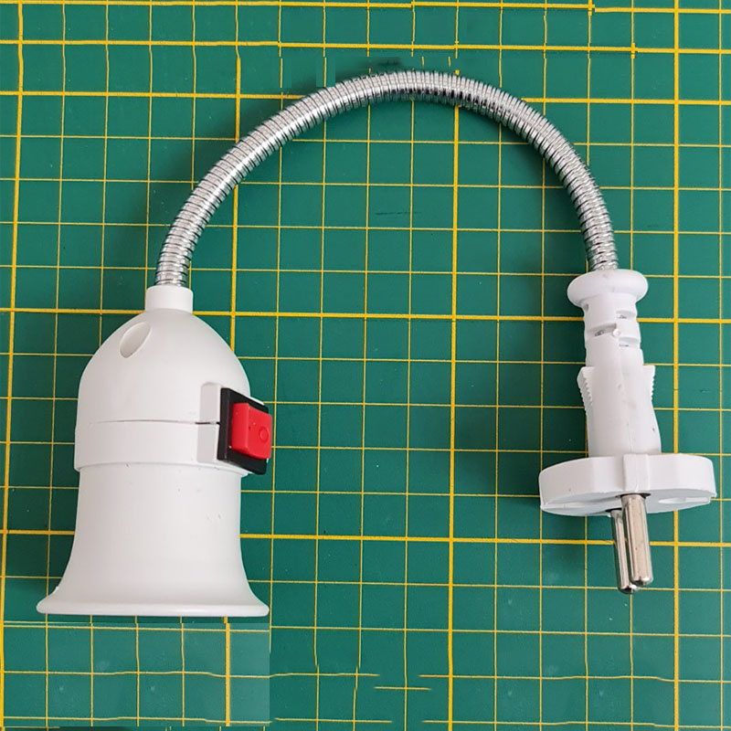 LED Lamp Basis Flexibele Lamphouder met AAN/UIT Schakelaar Verlengen Uitbreiding Converter E27 Schroef Socket EU Plug 110 V-220 V