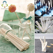 Meerdere Maten Food-Grade Papier Lolly Stok Cake Pop Sticks Voor Snoep Chocolade Suiker Pole Lolly Stok Thuis leveringen LYQ