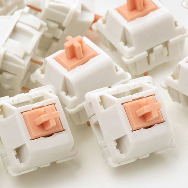 Holy Panda Tactile Keyboard Switch 3 Pin 55g 62g 67g POM Axis Mechanical Keyboard Custom Switches Plug DIY GK61 TM680 Anne 2
