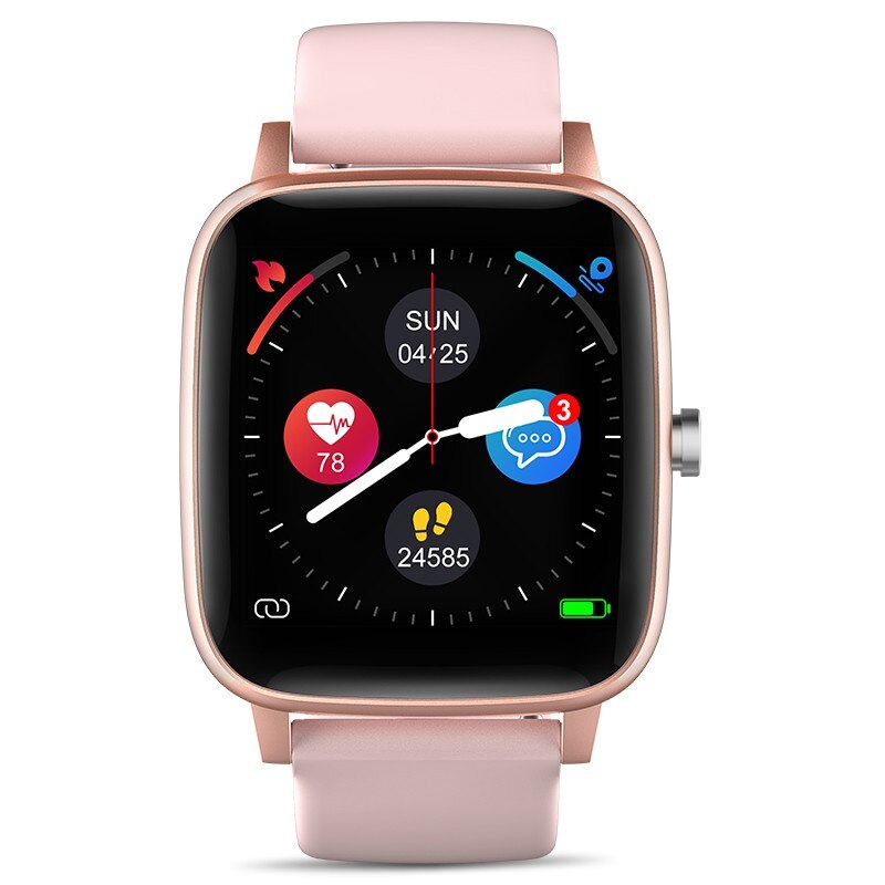 Amazfit Bip Lite Smartwatch Bluetooth 5.0 Global Versie IP67 Waterdicht 1.4Inch Hartslag Sleep Monitor Smart Band Hd Scherm: Roze
