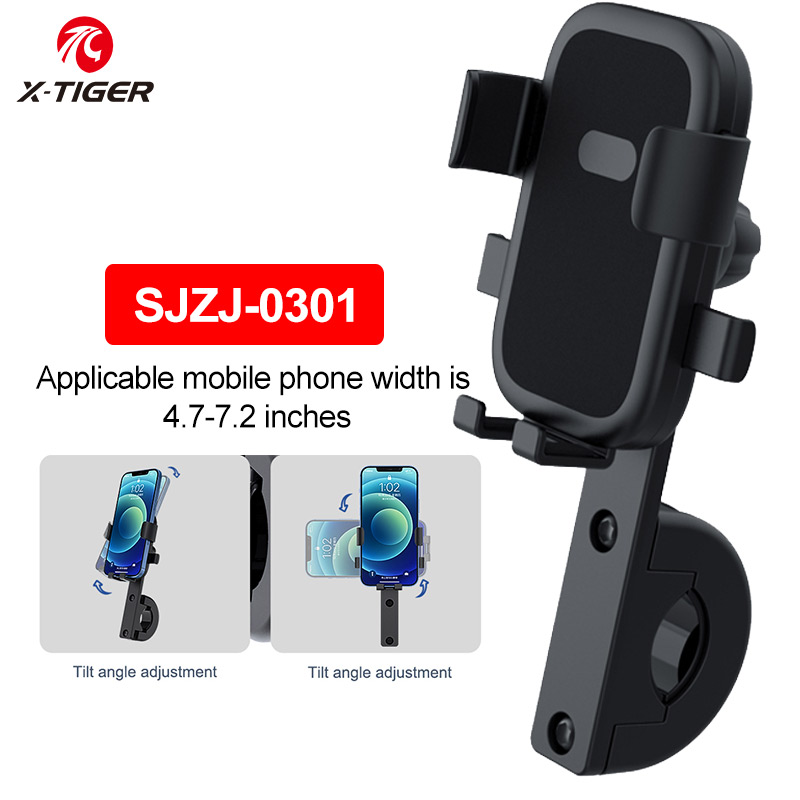 Soporte de teléfono móvil para motocicleta, X-TIGER de Material ABS, para bicicleta eléctrica: N-SJZJ-0301