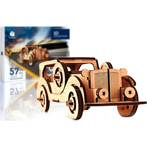 Pershang Ford 3D Hout 57 Stuk Puzzel
