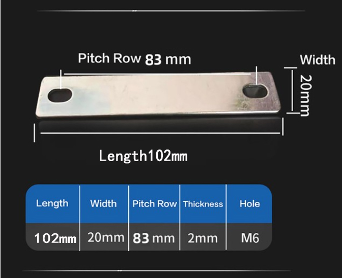 Pure Copper Busbar Nickel Coated Battery Temrinal Connection Bar 27mm,30mm, 35mm, 38mm, 40mm, 45mm, 50mm, 68mm, 72mm, 83mm, 85mm: Yellow