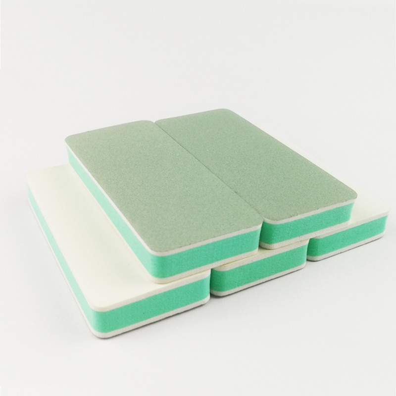 5 stk neglefil polering til negle dobbelt side buffer blcok buff shine neglelak til negle art værktøjer poler manicure kits