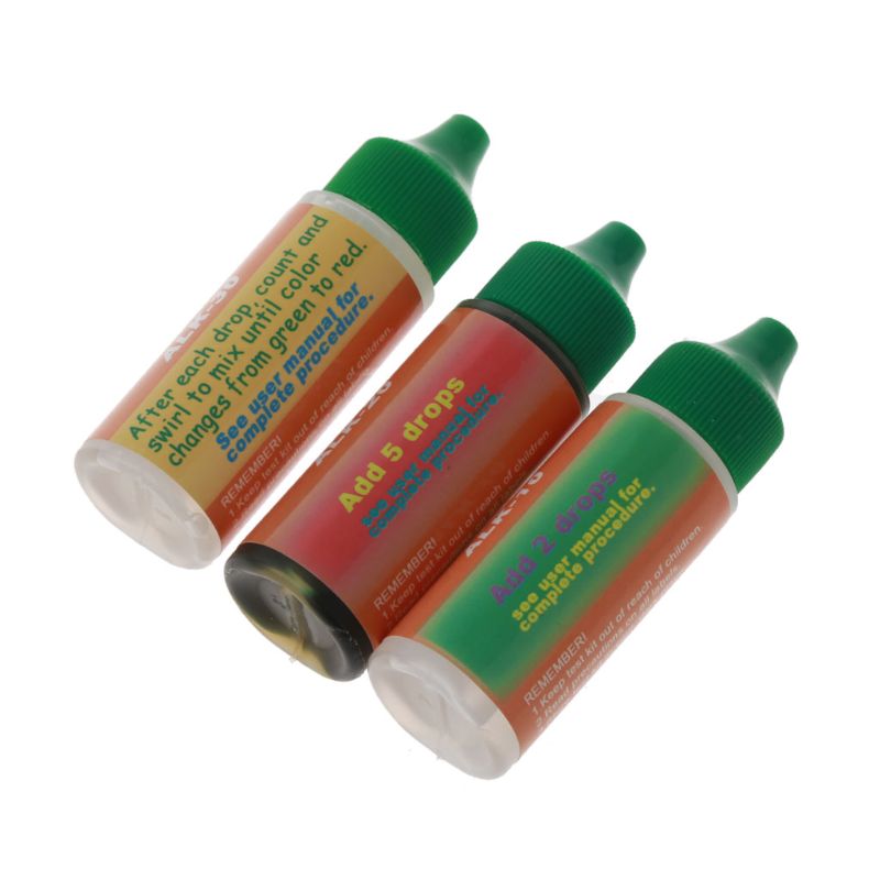 5-Way Test Kit Pool Swimming Pool for Chlorine Ph Bromine Alkalinit Acid Demand 53CB