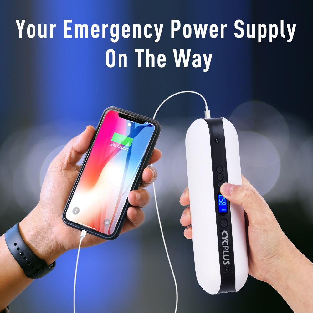 Cycplus Smart Luchtpomp Fietsen Fiets Accessoires Fiets Pomp Mini Draagbare 150PSI Digitale Bandenspanning Detector Voor Bal Pompa