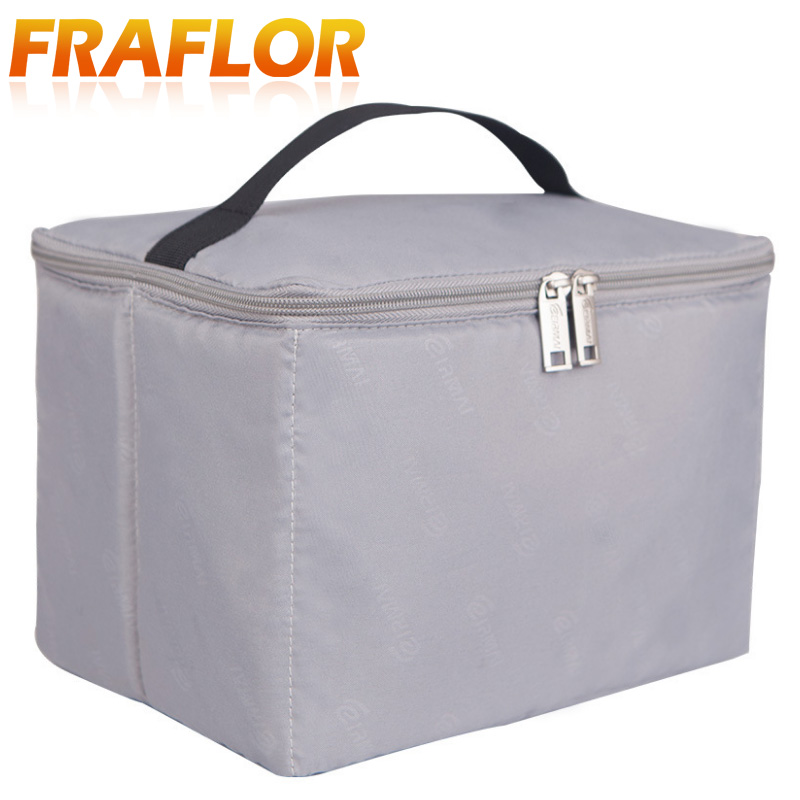 Bolsa de nailon resistente al agua, con cierre e inserto acolchado, para lente de cámara DSLR, división interior, bolsa protectora plegable