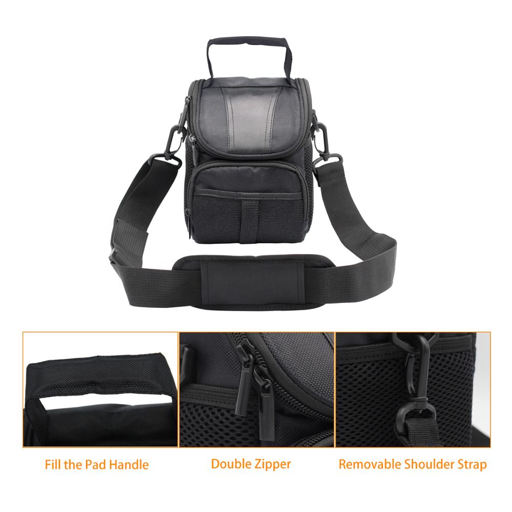 Fosoto dslr kamera skulderveske vanntett etui til kanon eos 4000d 2000d 1500d 1300d 1200d 1000d 800d 760d 750d 700d 650d 450d