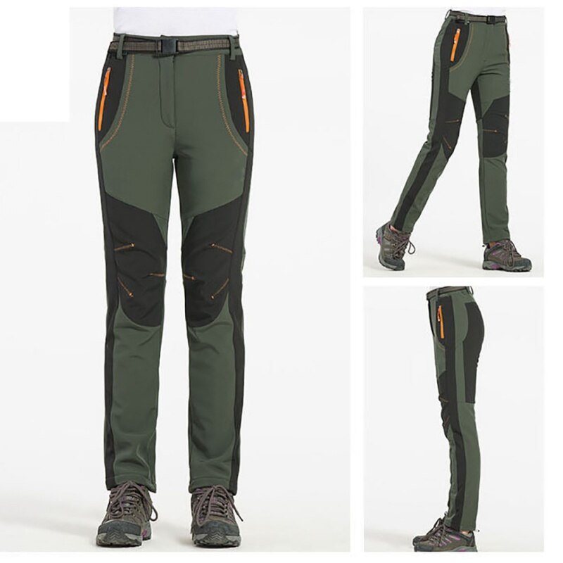 Outdoor heren winddicht waterdicht softshell sneeuwbroek wandelen kamperen wandelbroek herfst winter broek