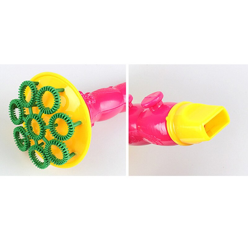 Creativo per Bambini di Acqua Che Soffia Giocattoli Bolla Bolla di Sapone Ventilatore per Bambini tutto'aperto bambino Divertente Educativi Giocattolo tutto'aperto Giocattoli Corno
