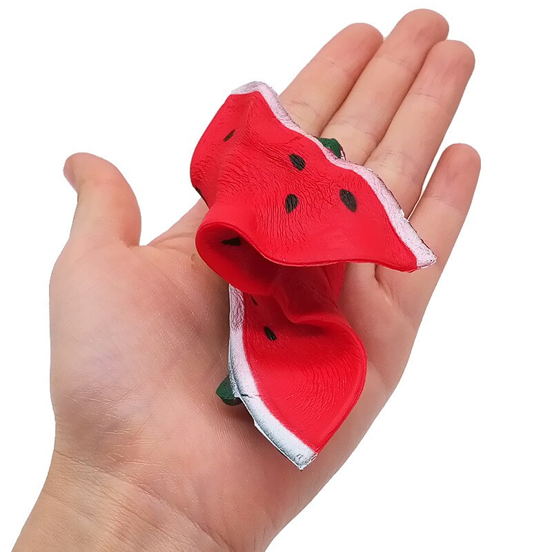 Carino lento Aumento Morbido jumbo Anguria Frutta Profumato Pannello Spremere Giocattolo Decorazione FAI DA TE per Bambini di Età fatica sollievo Giocattolo Divertente Regali