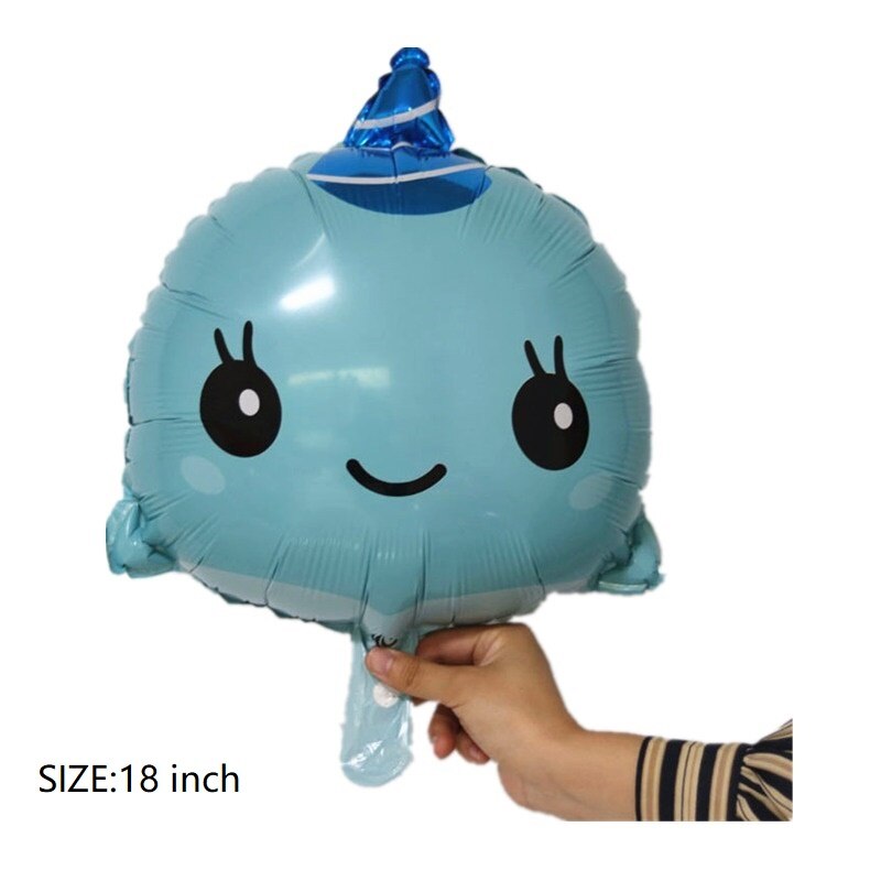 18 tommer dyrehoved ballon abe tiger kanin zoo indretning børnefødselsdagsfest børnedag dekoration foliekugle tot: 3